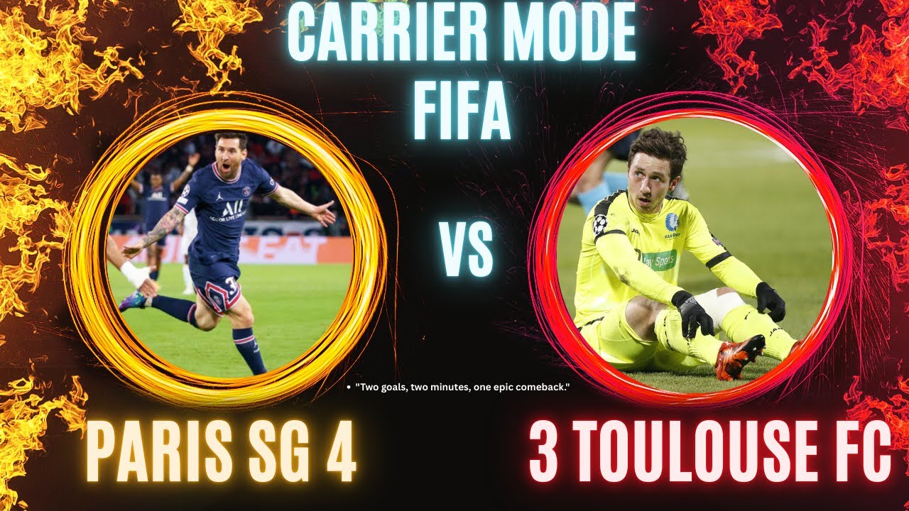 PSG DOMINATION: Toulouse FC didn't stand a chance..(FIFA Career Mode #1) #fifa #psg  #soccer #messi