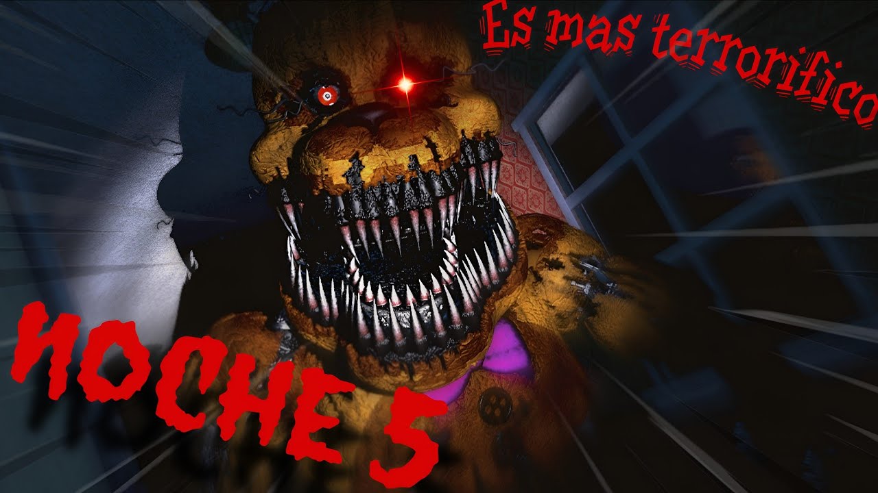 ¡¡EL ANIMATRONICO QUE MAS DA PESADILLAS!! [FNAF 4] 