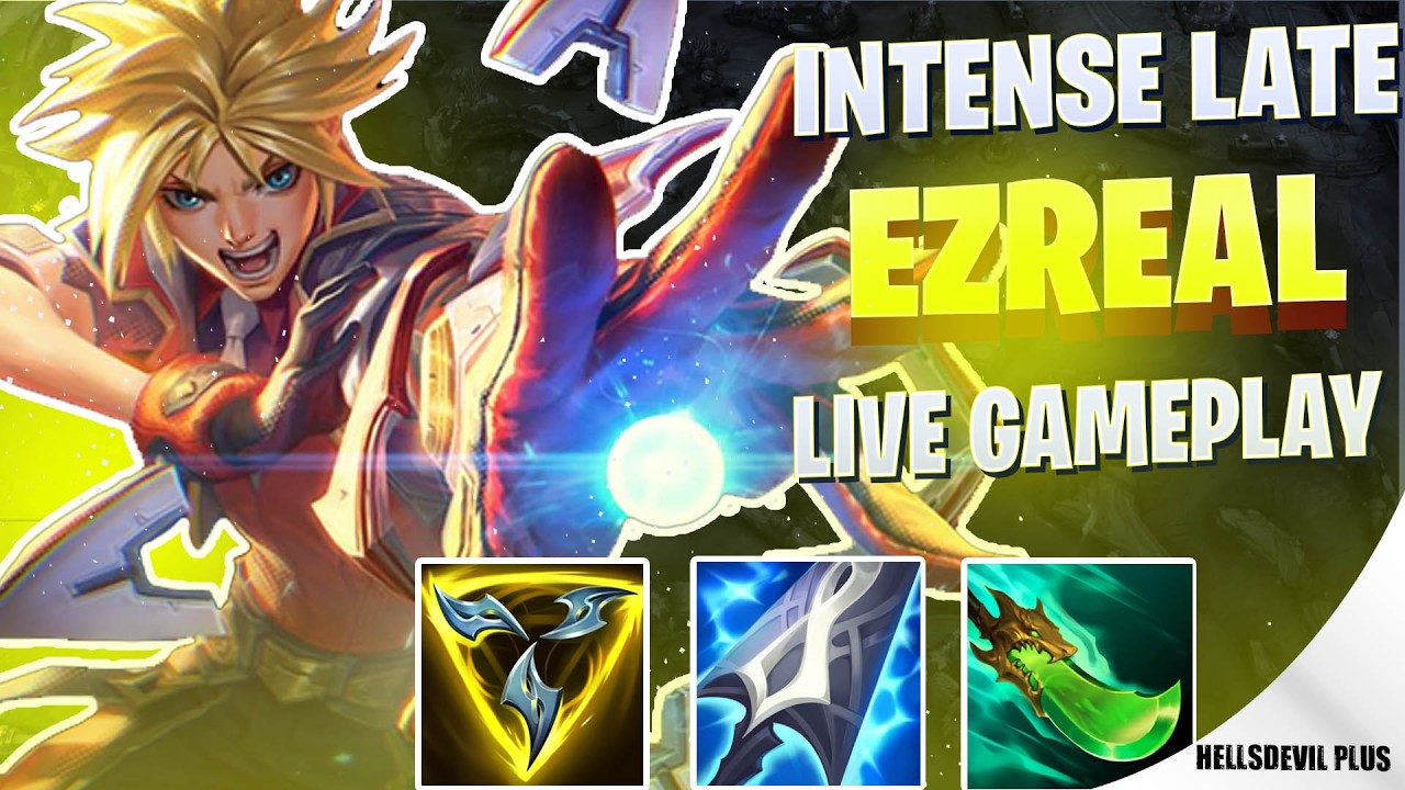 Напряженная игра в конце сезона EZREAL! - Геймплей Wild Rift HellsDevil Plus