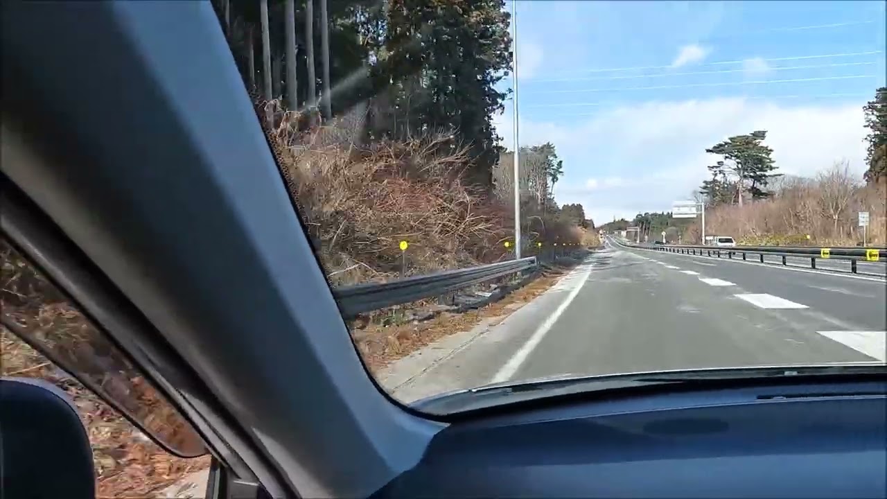 三陸沿岸道路種市インターフル化に向けて工事中2！