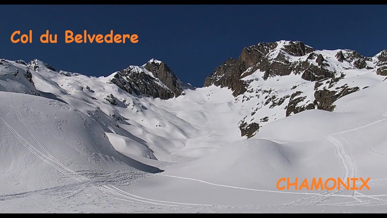 CHAMONIX Classic ski tours - Col du Belvedere: nearly a DISASTER!