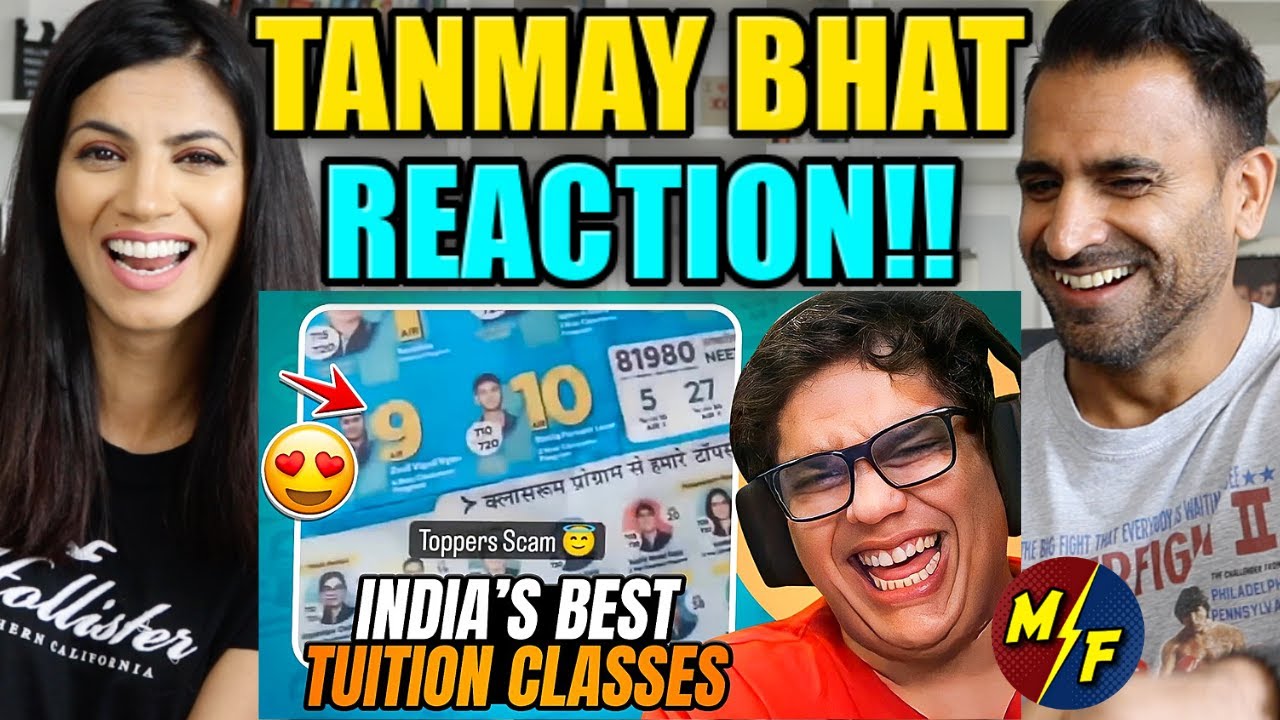 CLICK HERE TO TOP YOUR CLASS | TANMAY BHAT | REACTION!!
