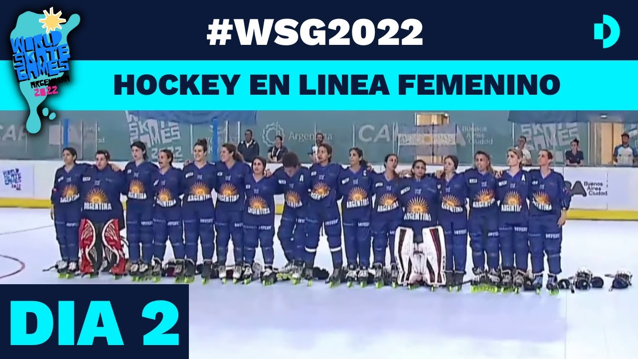 Argentina vs Colombia | Hockey en línea | Seniors Femenino | Fecha 2 | World Skate Games