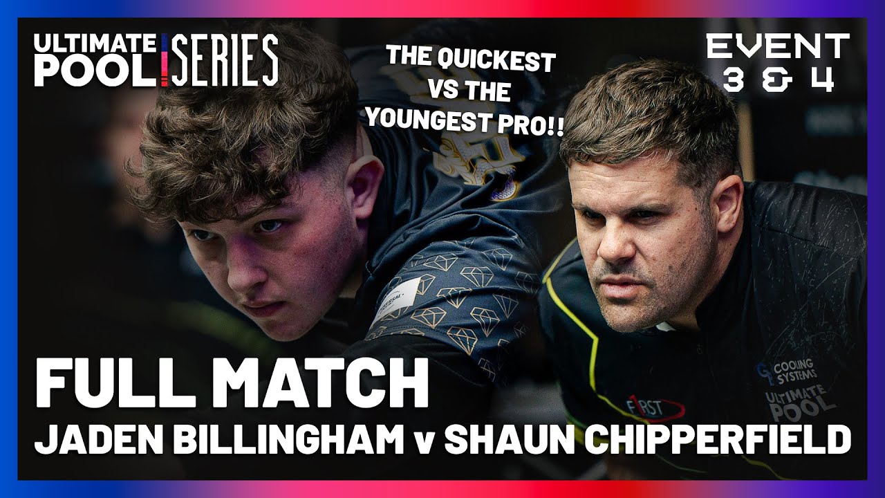18 YEAR OLD VS WORLD NUMBER 5 | Jaden Billingham vs Shaun Chipperfield | Pro Series Event 4 2025
