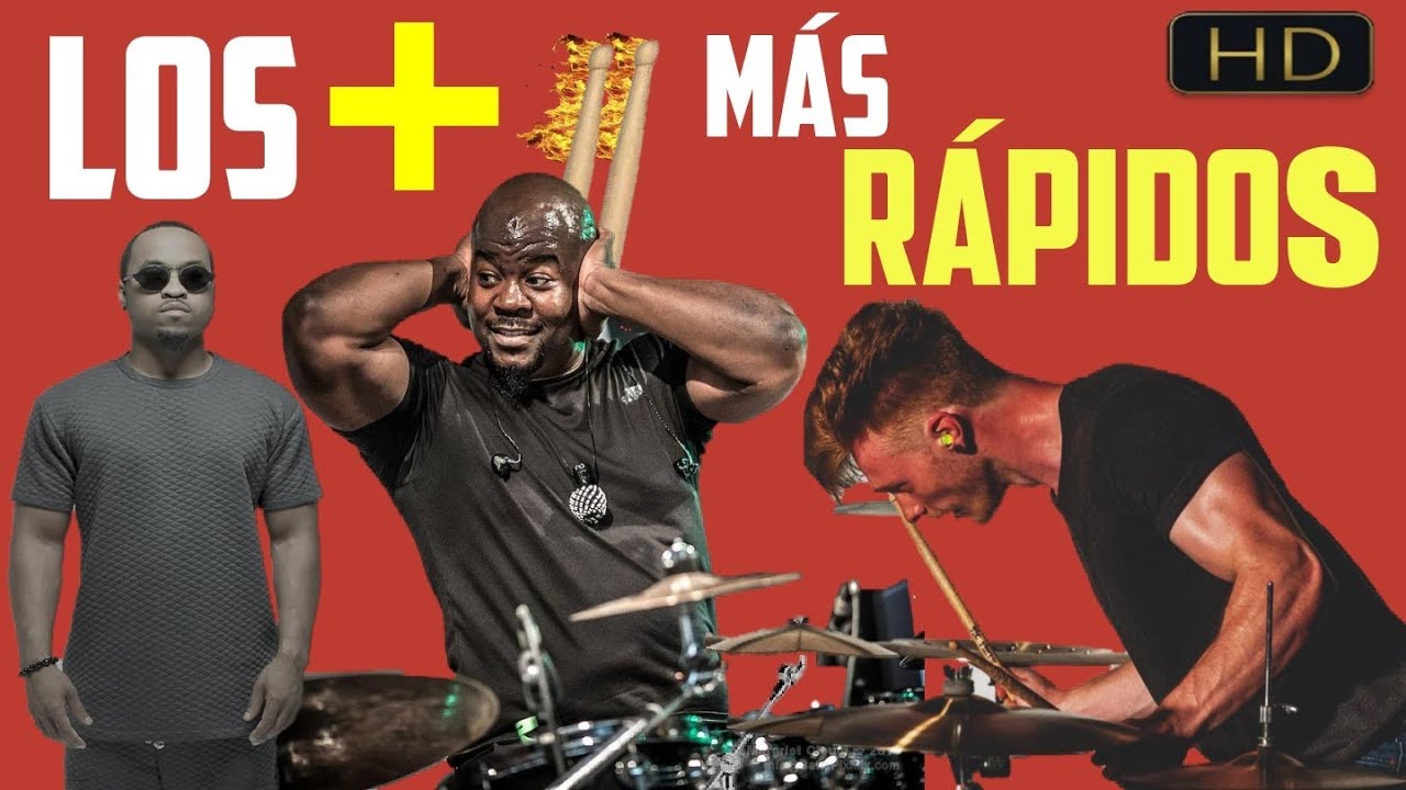 LOS 5 BATERISTAS MAS RAPIDOS DEL MUNDO [HD]