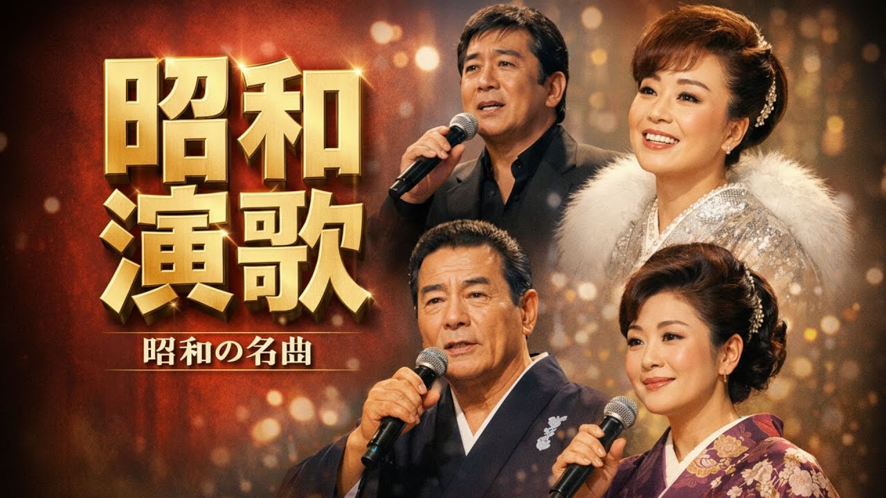 🚶‍♂️【演歌メドレー】孤独・別れ・人生を歌う日本の魂の歌 🎶
