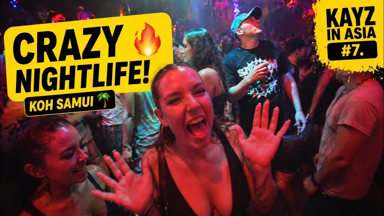 I Was NOT Ready… 😳 Koh Samui Nightlife | KAYZ IN ASIA #6 