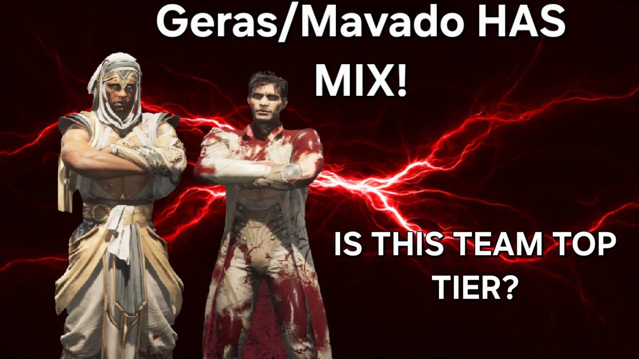 This Geras Team Is RIDICULOUS! Games with Geras/Mavado! Mortal Kombat 1 Khaos Reigns