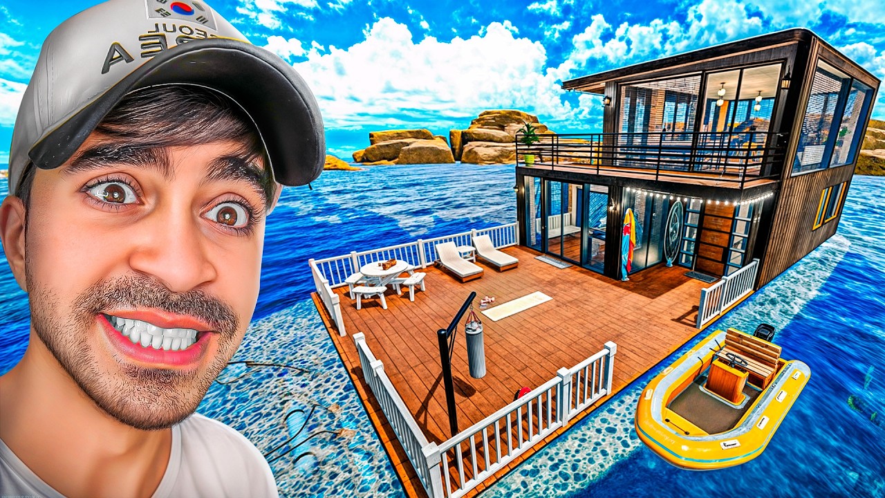تنظيف بيوت : اشتريت بيت جديد وسط البحر 😱🔥 - House Flipper