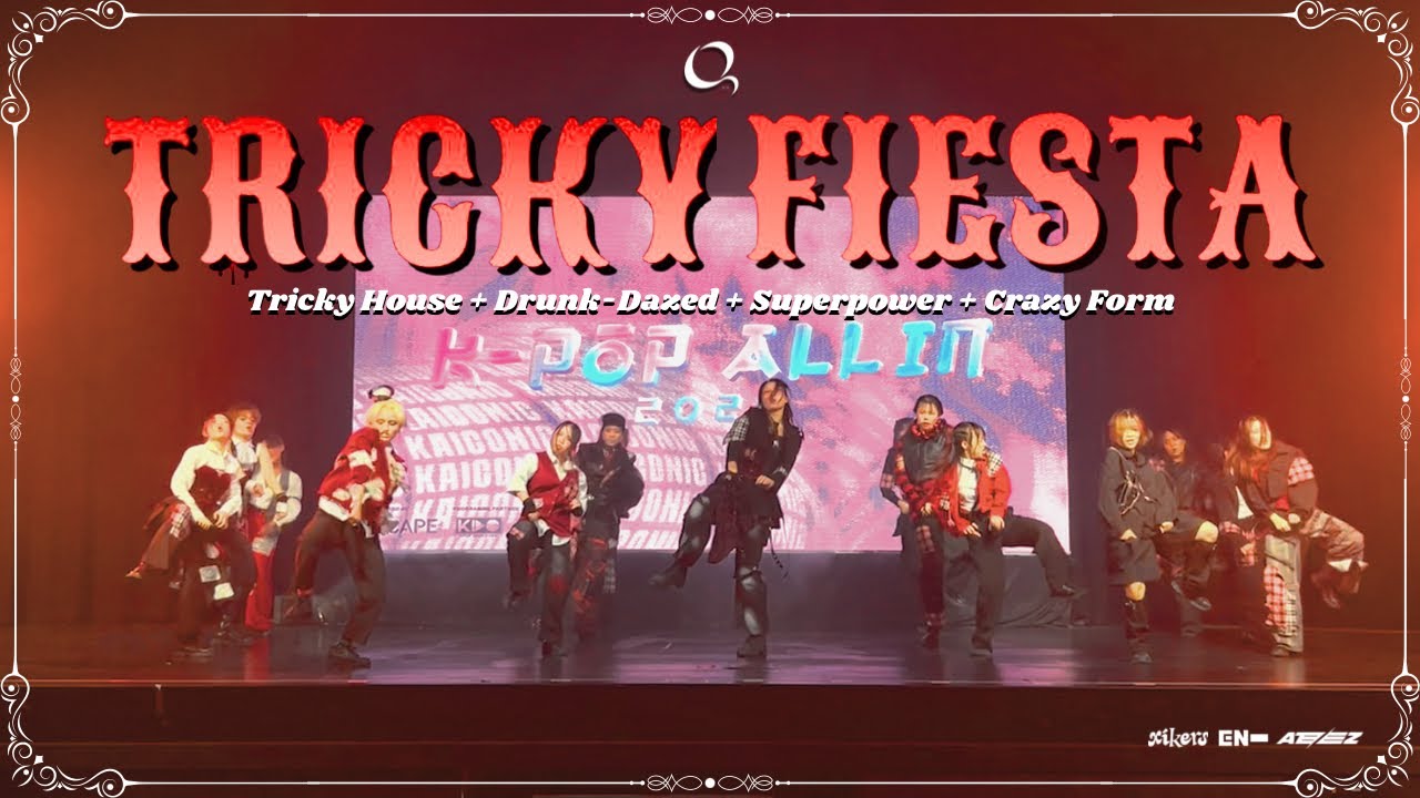 KPOP ALL IN 11: KAIconic - Tricky House + Drunk-Dazed + Superpower + Crazy Form performance by Nth