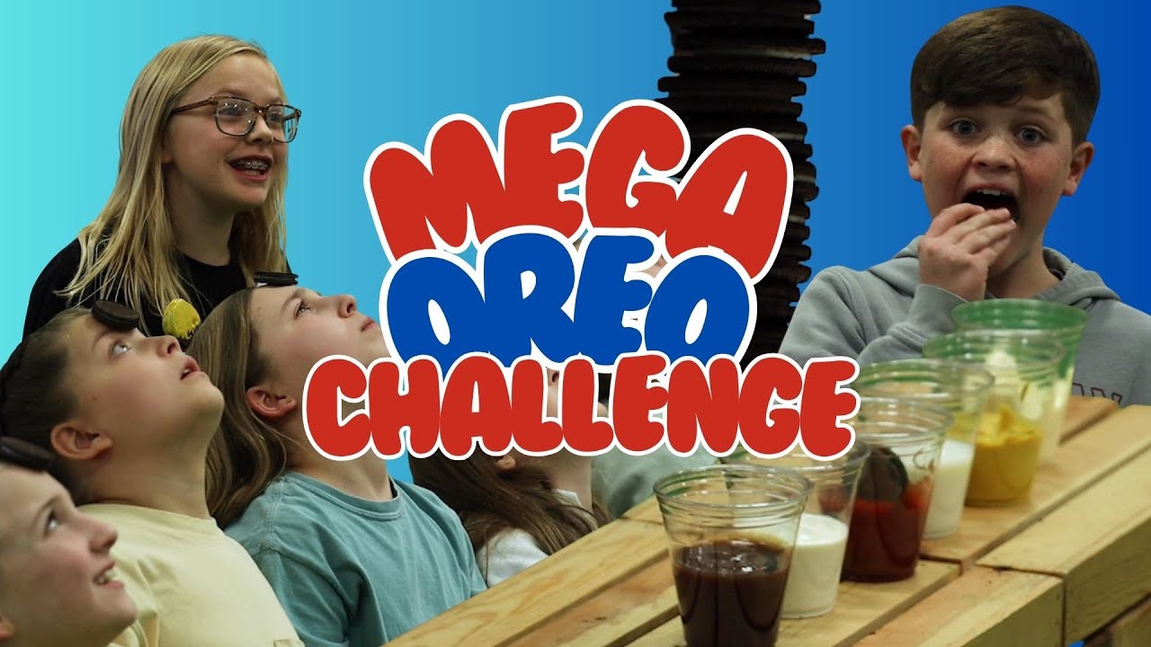 Mega Oreo Challenge - Can We Break a World Record?