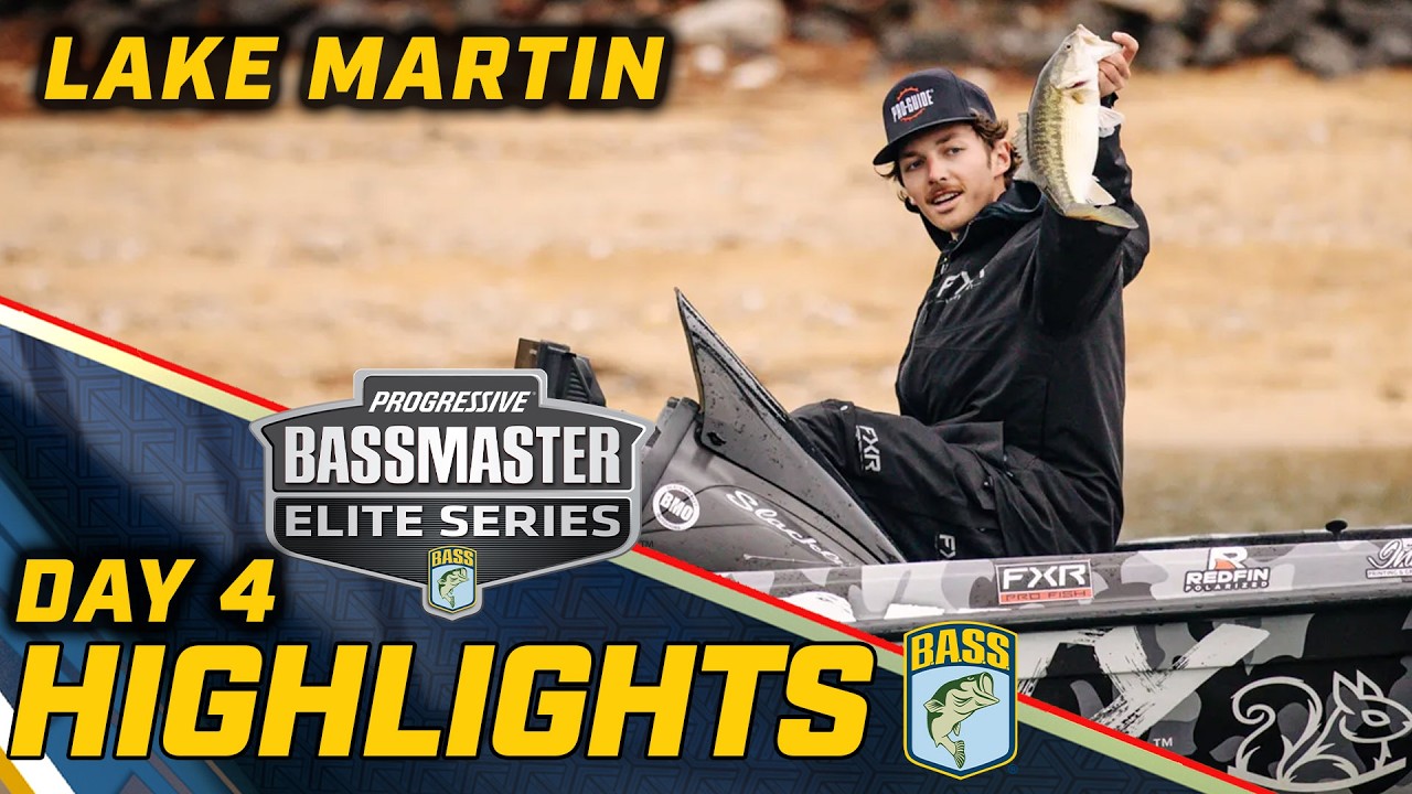 Highlights: Day 4 of Bassmaster ELITE at Lake Martin