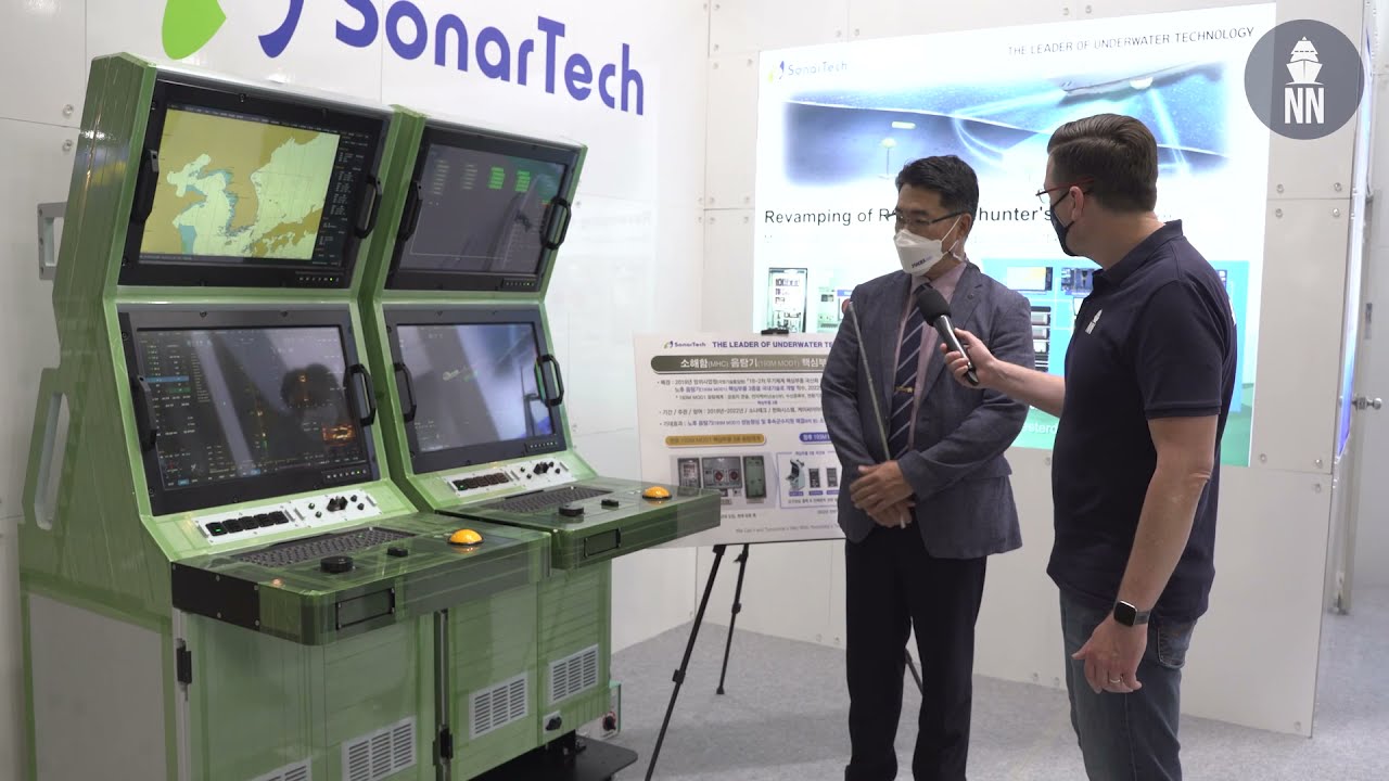 Sonartech at MADEX 2021: Active Passive Sonobuoy, ASW seaplane and New MCM system for ROK Navy