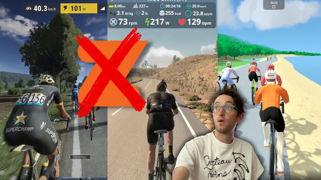 Еще 3 БЕСПЛАТНЫЕ альтернативы Zwift, о которых вы даже не подозревали