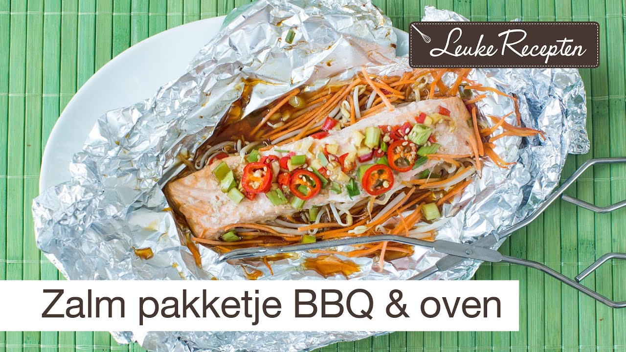 Vispakketje met zalm