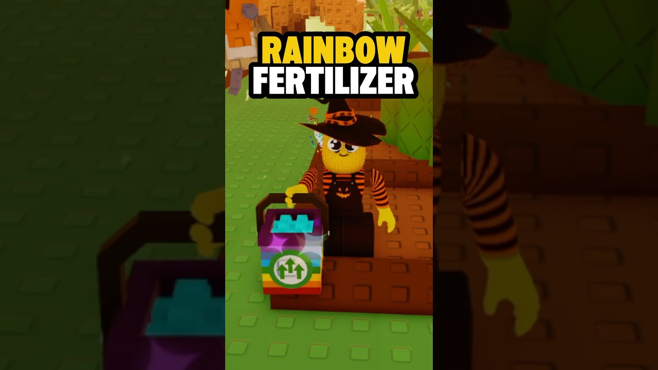 Осенний рынок удобрений Rainbow с наградами за осень #roblox #growagarden #fallmarket