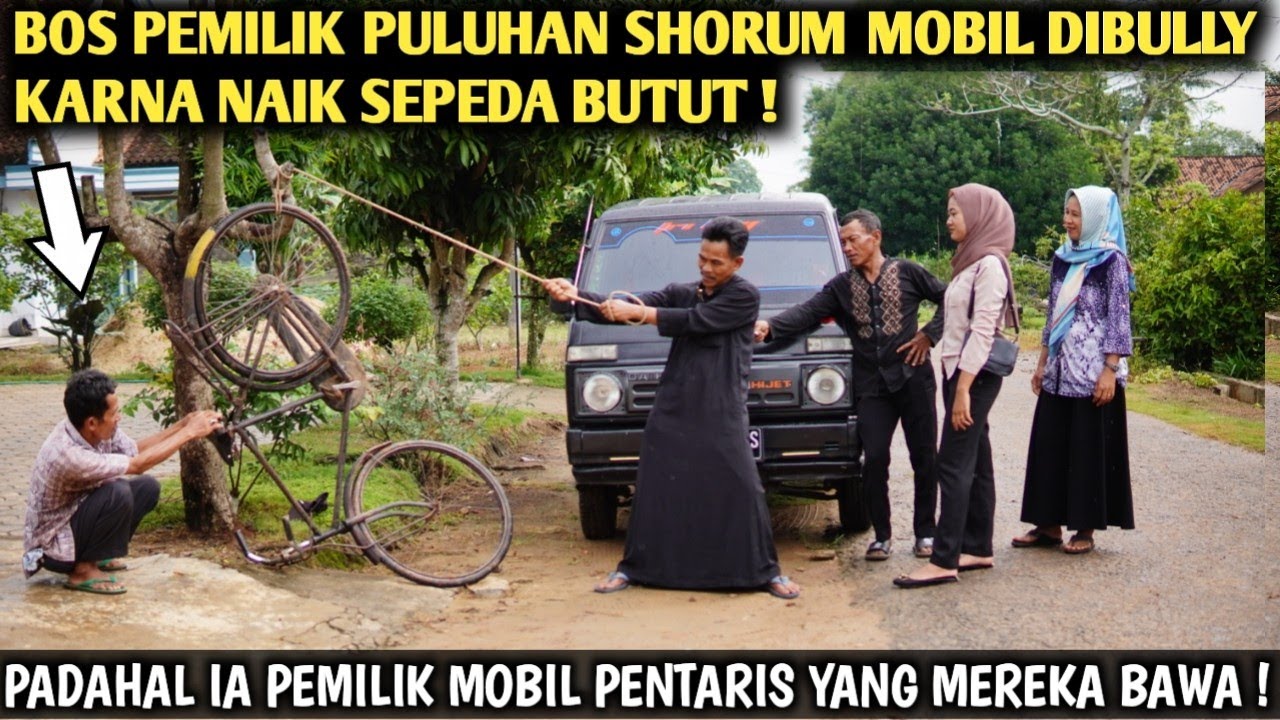 DIHINA & DIBULY KARNA 2022 MASIH NAIK SEPEDA, PADAHAL IA PEMILIK MOBIL PENTARIS YANG MEREKA PAMERKAN