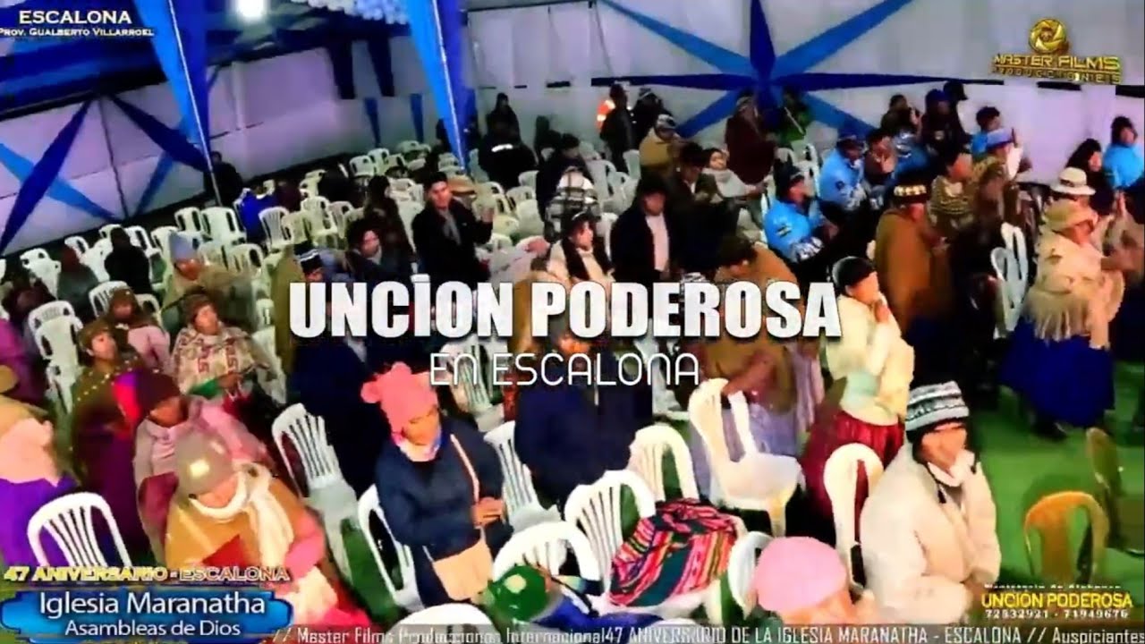 UNCIÓN PODEROSA en ESCALONA