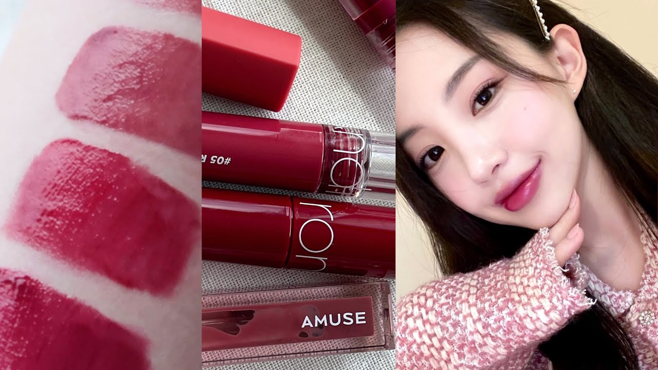 🍯립케어 꿀팁&쿨톤 촉촉립 인생템 추천💗여름쿨톤•겨울쿨톤 립추천 | Lip Care Routine & Cool Tone Glossy Lip | 하나HANA