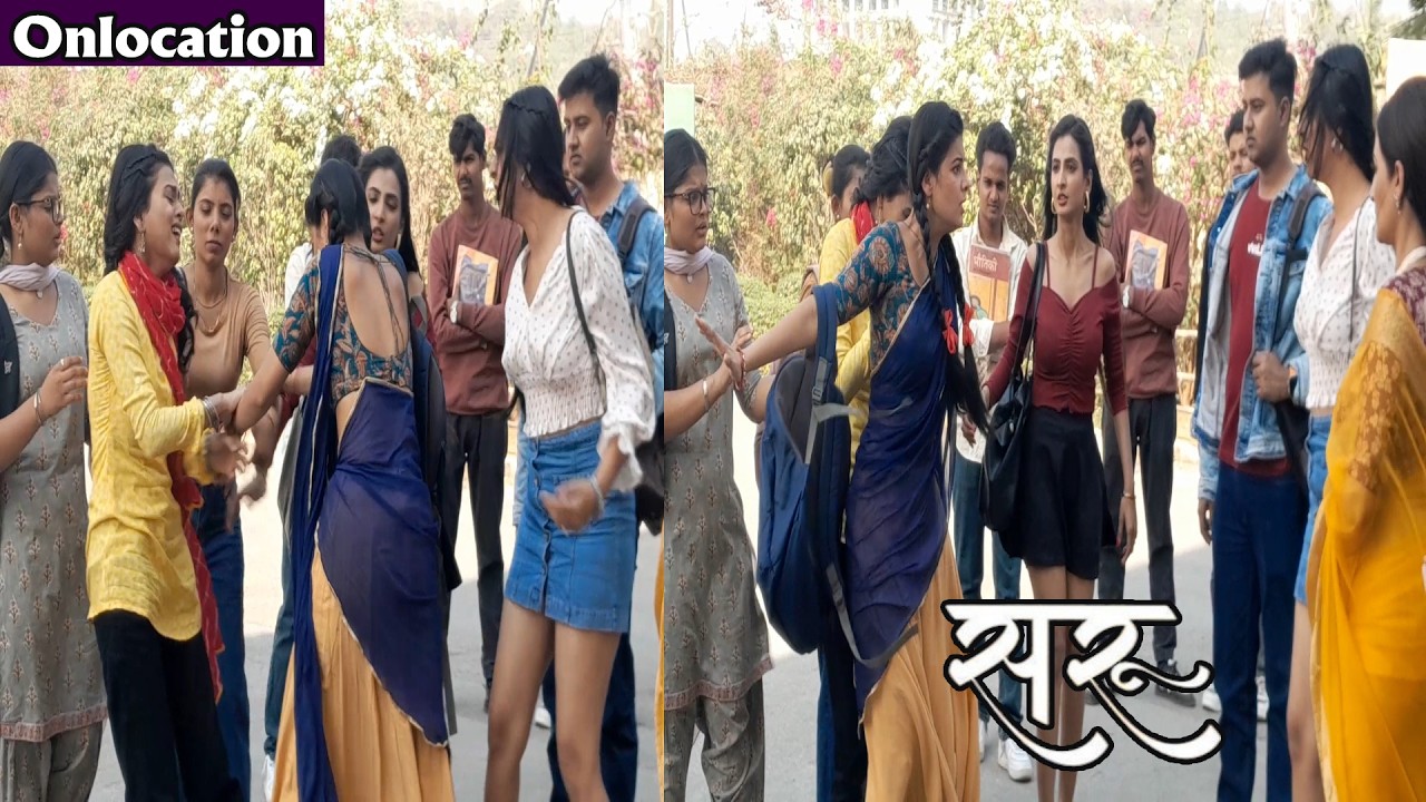 Saru on location | Tara ने saru कों दी पुरे college के सामने चेतावनी | 11 March 2026