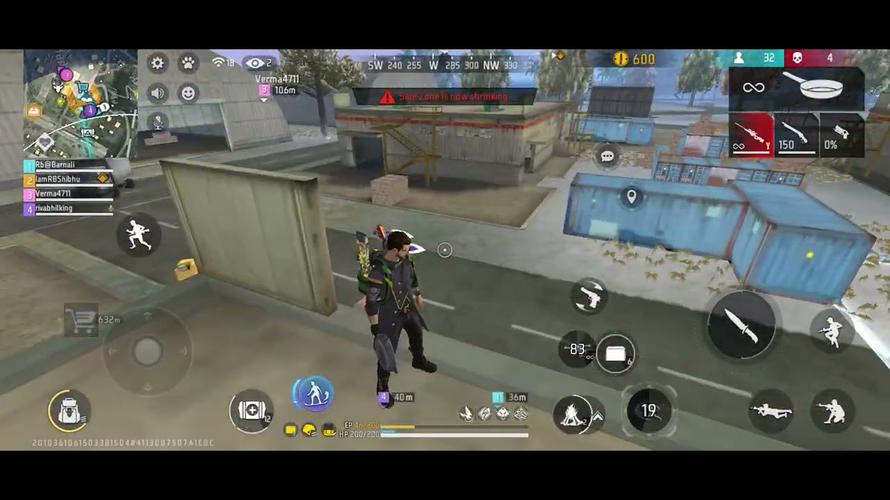 FREE FIRE BR RANK PUSH PART 14