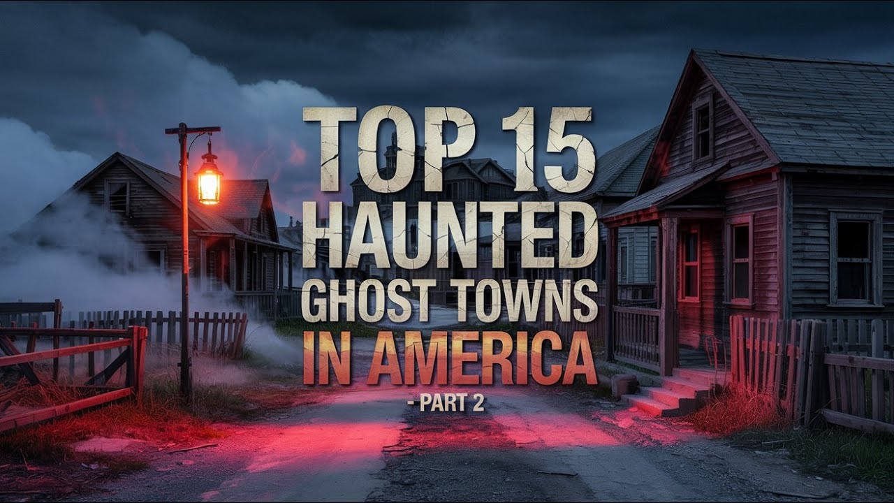 Top 15 Most Haunted Ghost Towns in America (Part 2) | Creepiest Abandoned Places