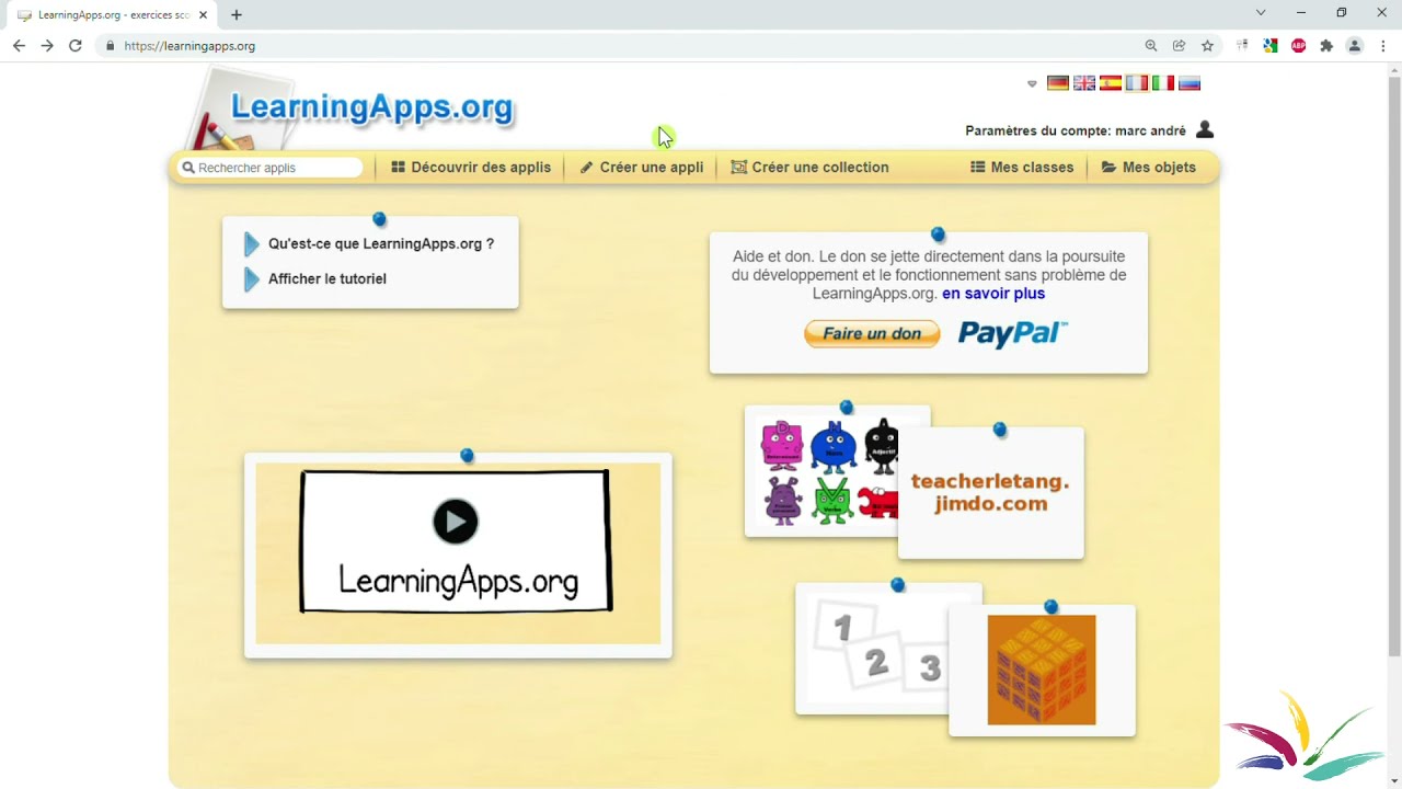 LearningApps - Comment créer une collection et visualiser le suivi du travail des élèves