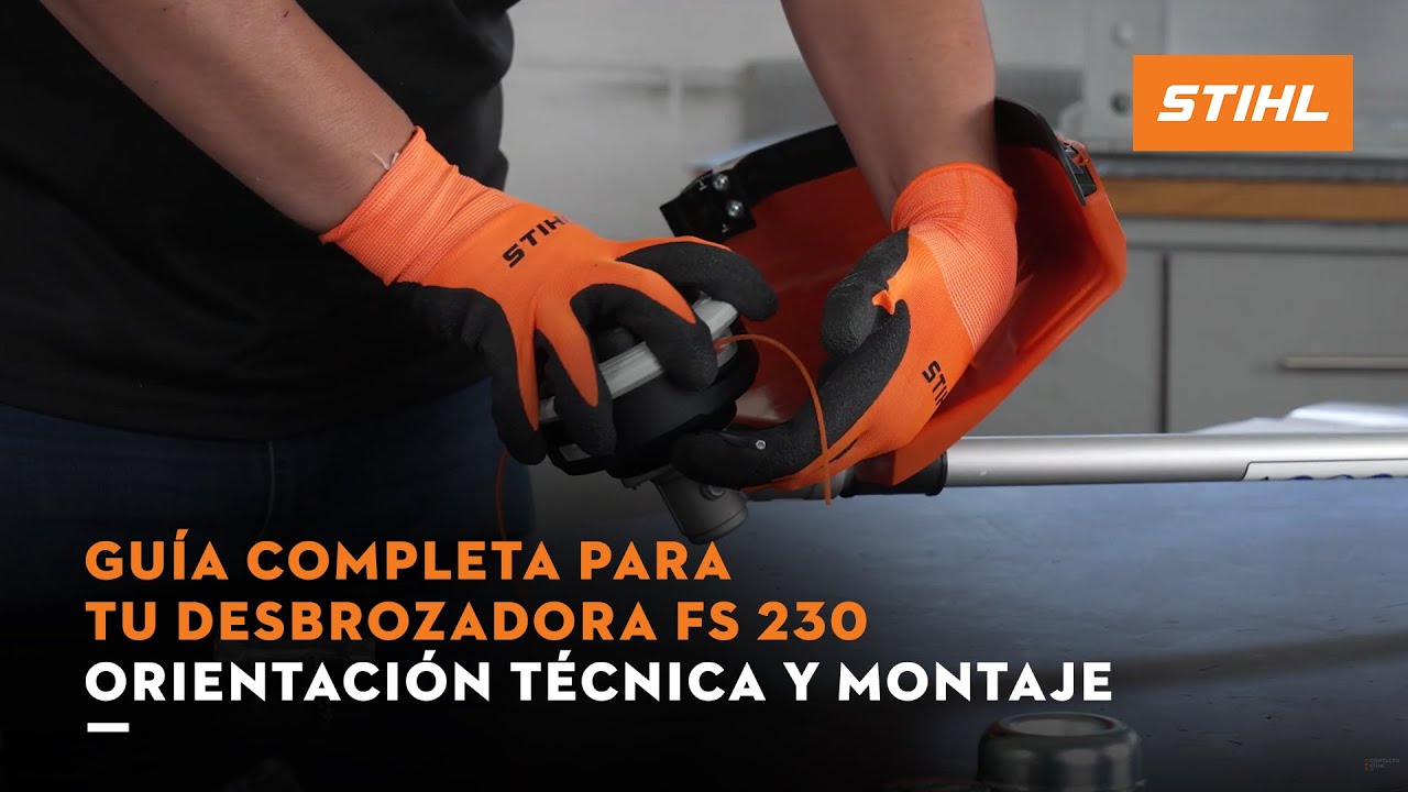 Guía completa para tu Desbrozadora FS 230 | Orientación técnica y montaje | STIHL MÉXICO