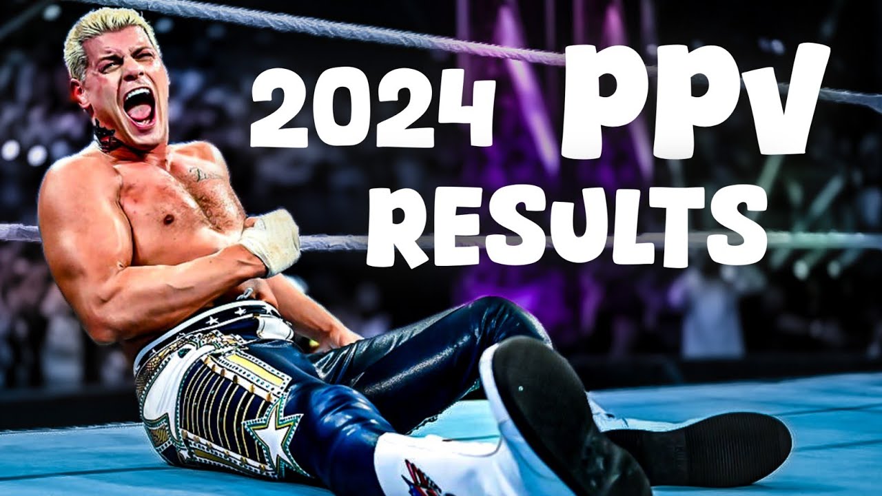 All WWE PPV Results from 2024, Updated as the Year Went On