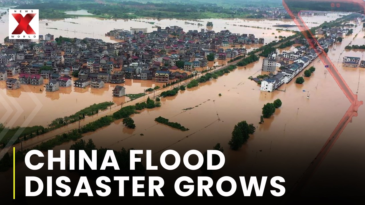 Floodwaters overwhelm communities after dam breaches in China | NewsX World