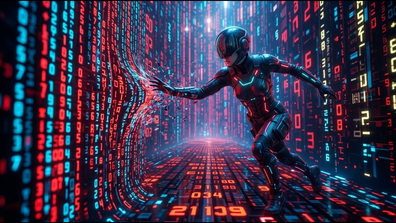 Neon Data Night Drive 🌌 | 85 BPM Dark Ambient for Deep Focus