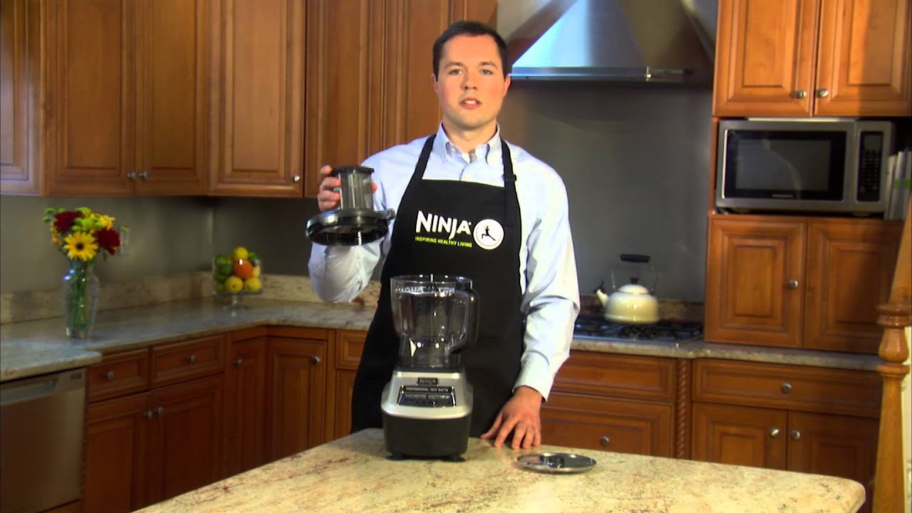 Ninja® Mega Kitchen System® (BL773CO): How to Use the Slicer/Shredder