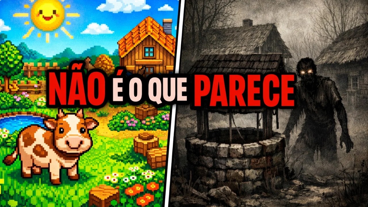 Stardew Valley de Terror A Fazenda Mais ASSUSTADORA do Steam!