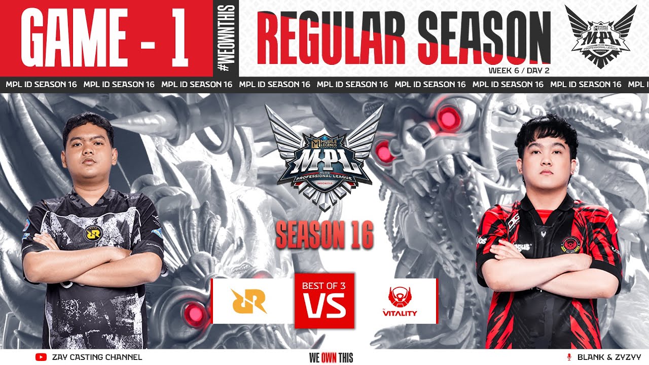 [Game - 1] RRQ HOSHI vs BIGETRON BY VIT | MPL ID S16