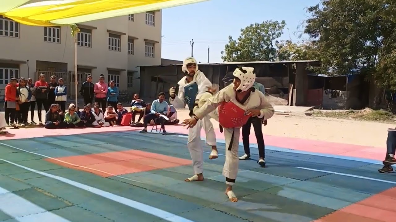 National selection Inter College | TAEKWONDO | TAEKWONDO INDIAN FIGHT