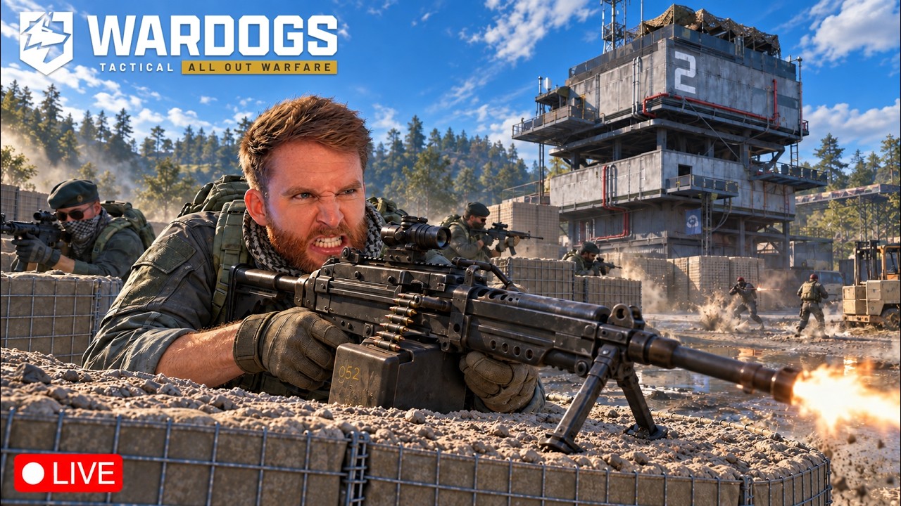 🛑 LIVE - WARDOGS w/ Hutch & Courage & Friends! [Full HOTAS Handcam]