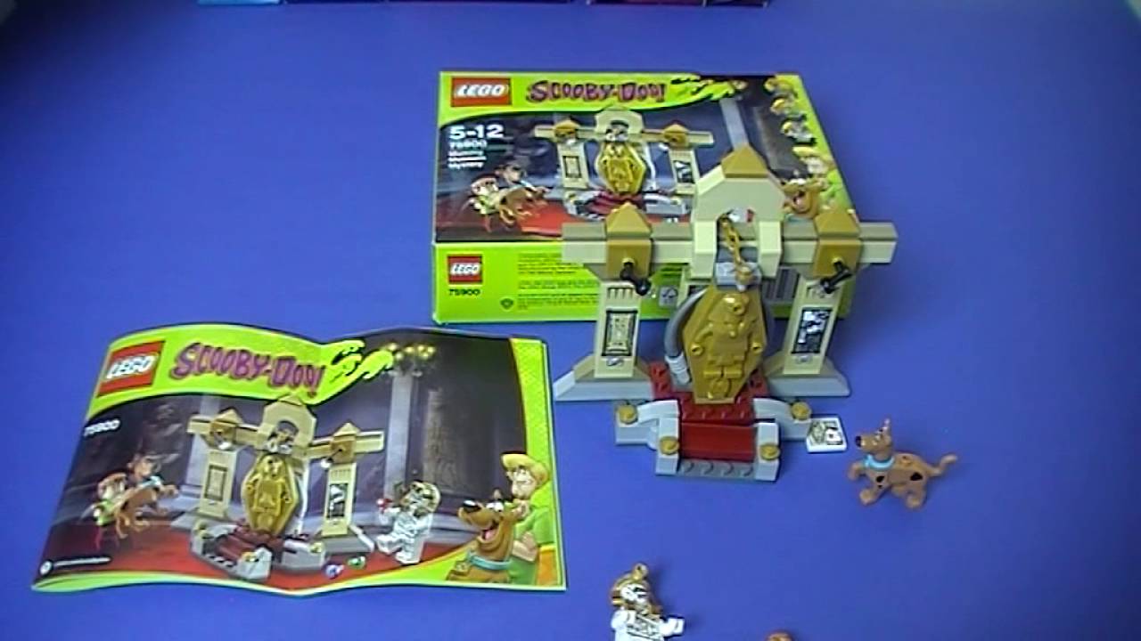Otwieramy Lego  75900 Scoobym-Doo Tajemnica muzeum mumii - recenzja po Polsku