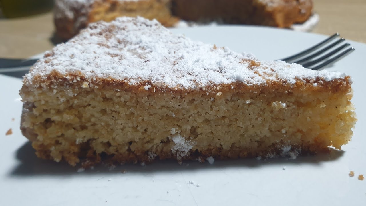 Torta alle mandorle che si scioglie in bocca
