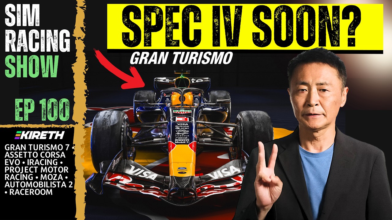 Gran Turismo 7 SPEC 4 and DLC Incoming? Plus AC EVO, PMR, iRacing Updates (Sim Racing Show EP 100)