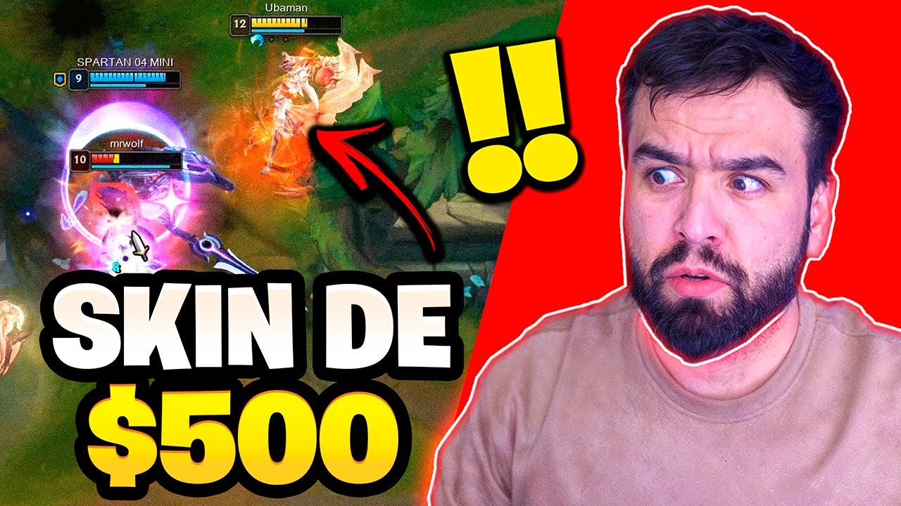 😱JUEGO LA SKIN DE AHRI DE $500 DOLARES! | League of Legends