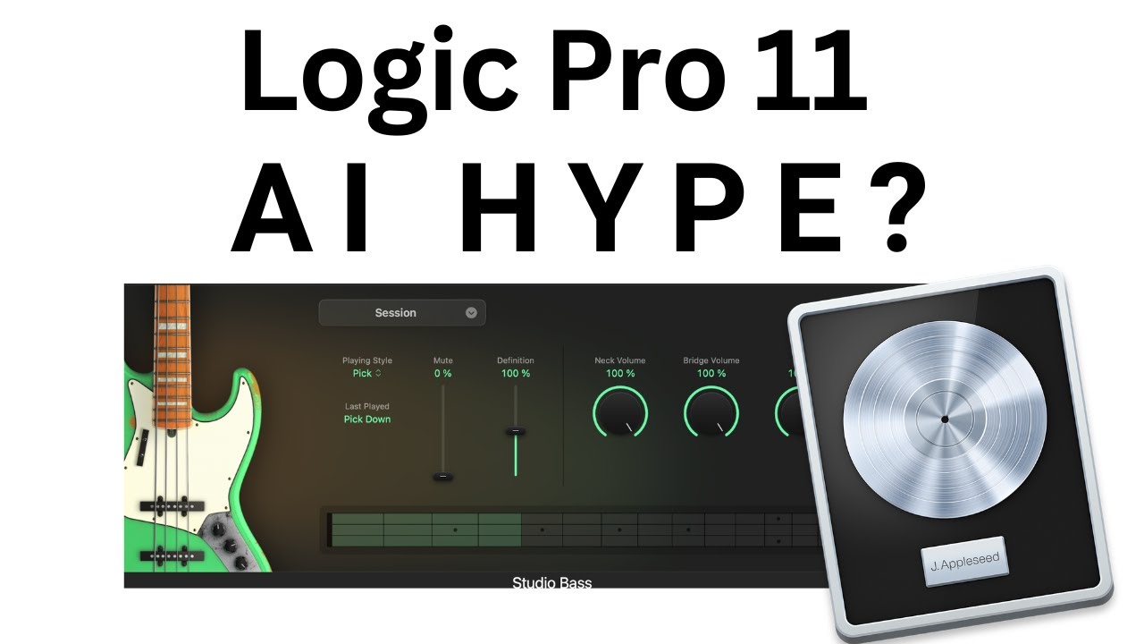 Logic Pro 11 - AI HYPE?