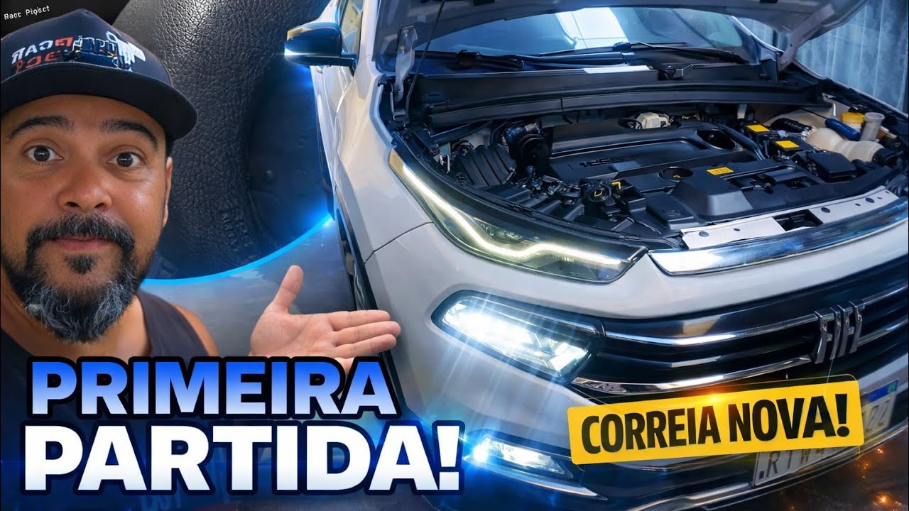 FIAT TORO DIESEL:  dei a partida… tensão total! 😱 deu certo?