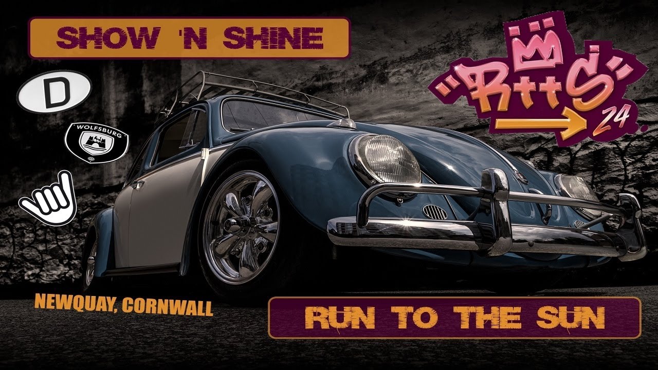 Run To The Sun 2024 - Show & Shine, Newquay, Cornwall #rtts