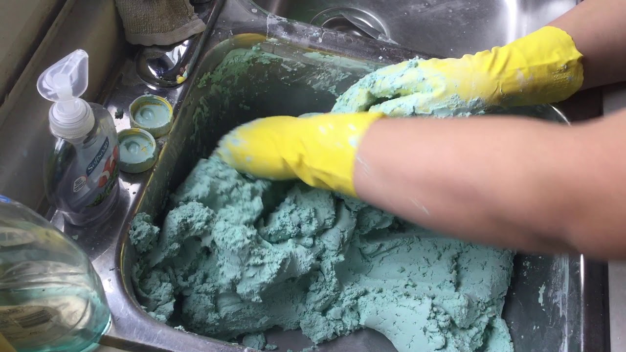 Thick paste pt.2 clean up