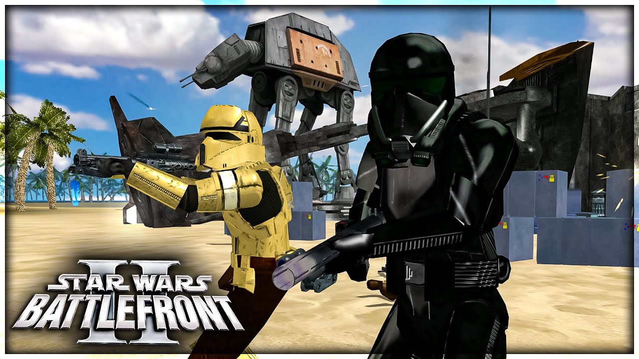 Star Wars Battlefront 2 | Scarif Birth of a Rebellion | Trench War Mod