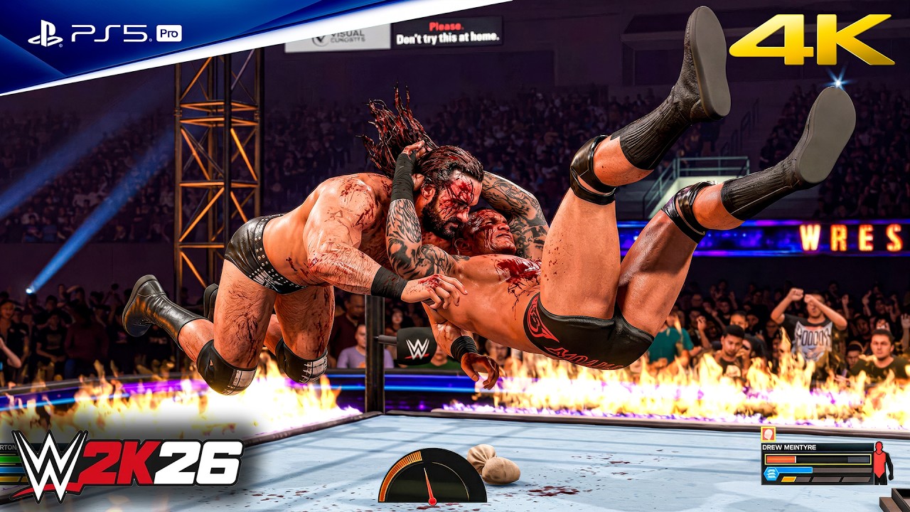 WW 2K26 - Randy Orton vs. Drew Mcintyre | Three Stages of Hell Match | PS5™ Pro [4K60]