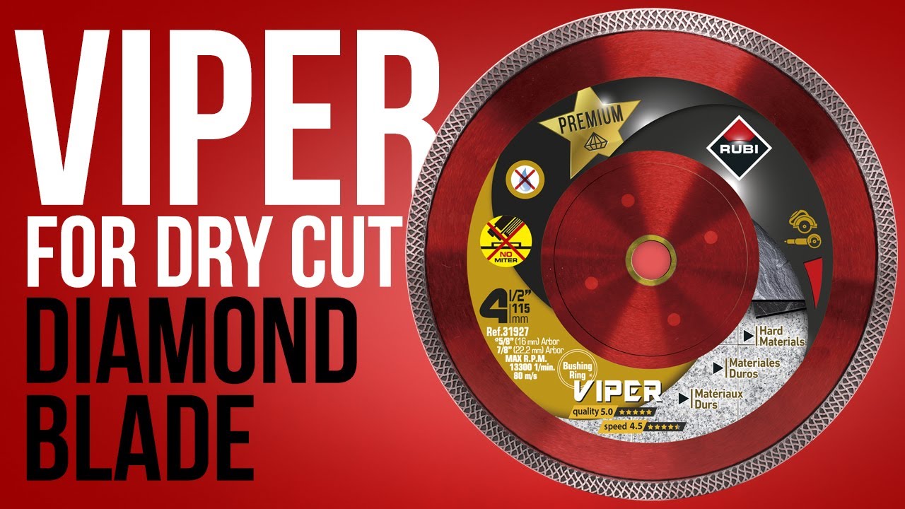 VIPER DRY Premium Diamond Blade RUBI