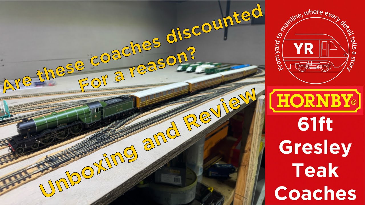 Справедливо ли, что эти вагоны Hornby продаются со скидкой? | Hornby | Распаковка и обзор 61-футо...