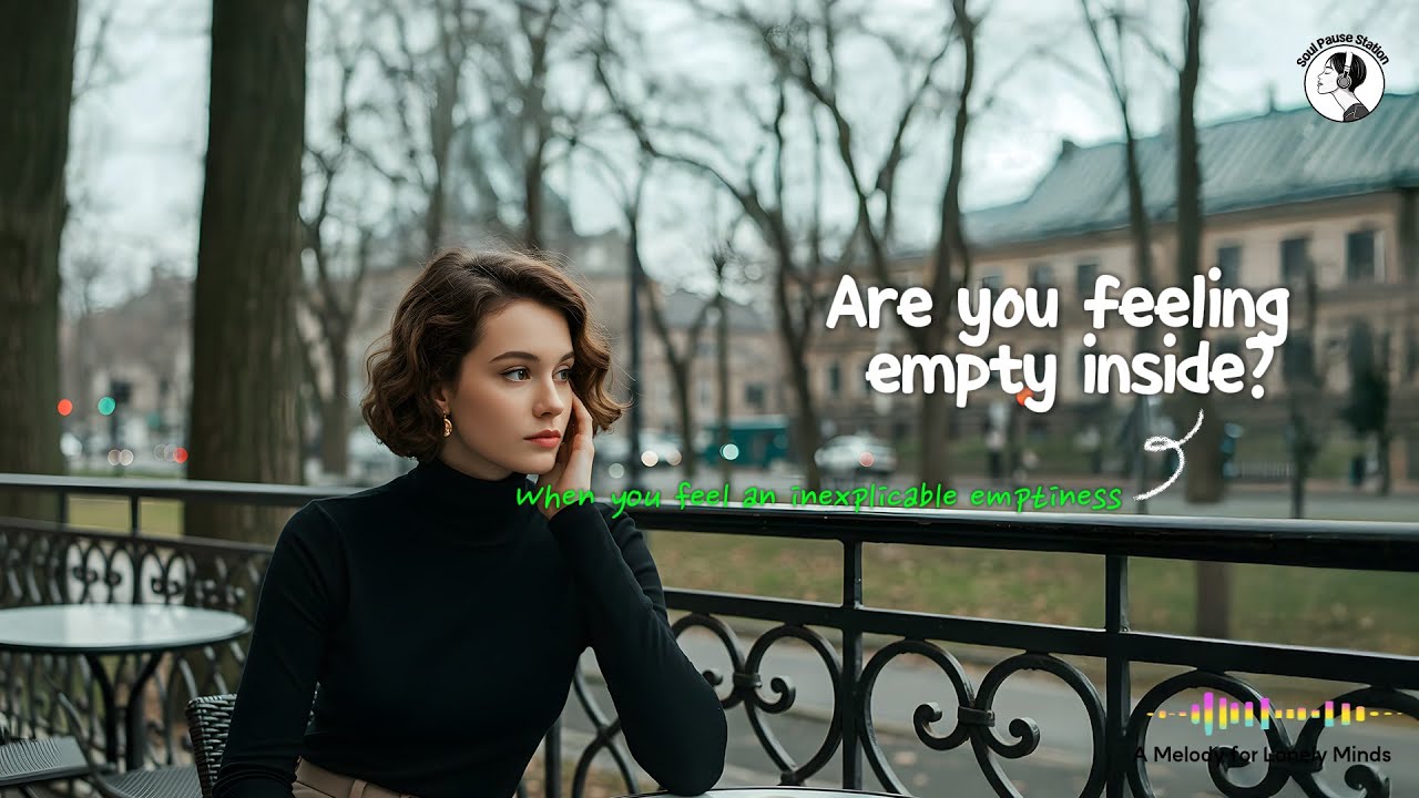 Do you ever feel inexplicably empty inside?  #SolaceMusic #CoffeeTimeVibes #GentleEmbrace