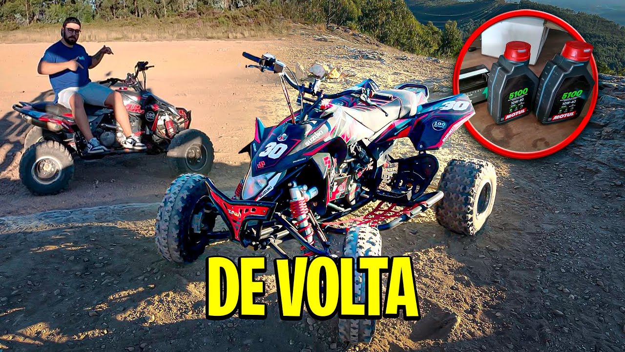 REVISÃO FEITA E A LTR450 ESTÁ DE VOLTA !!!